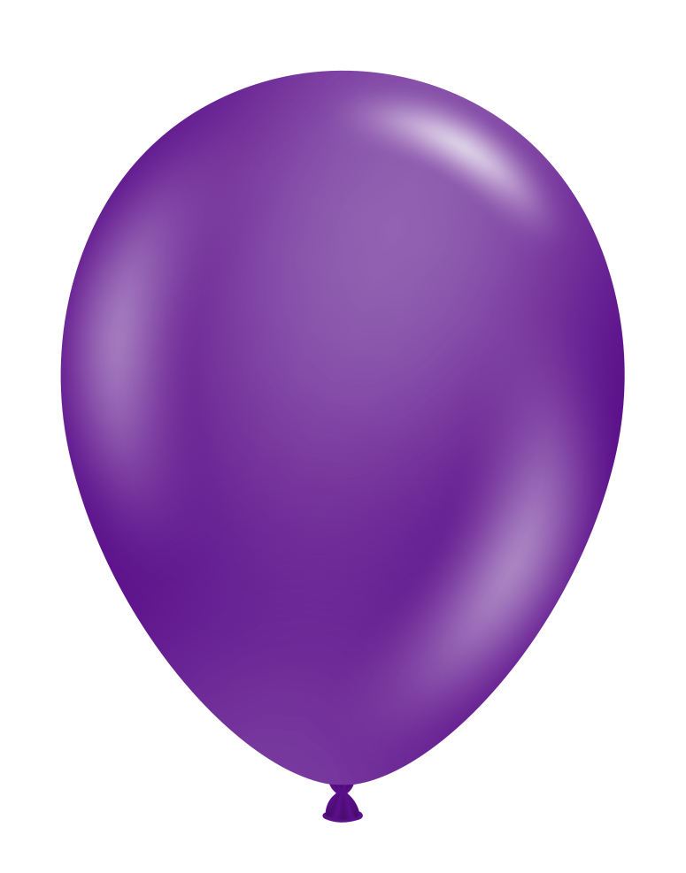 5" Latex Balloons #79 Tuf-Tex® Plum Purple: 50 Count