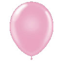 11" Latex Balloons #06 Tuf-Tex® Standard Pink: 144 Count