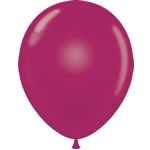 5" Latex Balloons #12 Tuf-Tex® Crystal Burgundy: 50 Count