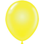 11" Latex Balloons #13 Tuf-Tex® Clear Yellow: 100 Count