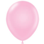 5" Latex Balloons #22 Tuf-Tex® Baby Pink: 50 CT