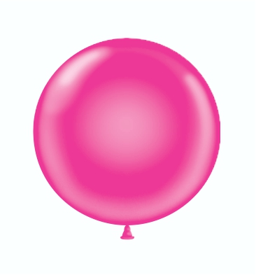 17" Latex Balloons #29 Tuf-Tex® Hot Pink: 50 Count 