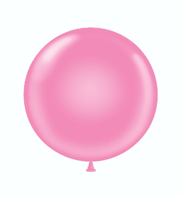 17" Latex Balloons #06 Tuf-Tex® Standard Pink: 50 Count 