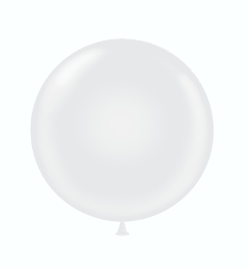 17" Latex Balloons #08 Tuf-Tex® Standard White: 50 Count 