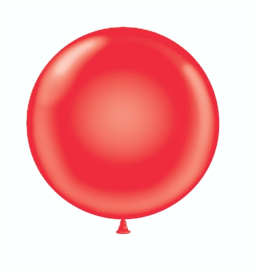 36" Latex Balloon #07 Tuf-Tex® Standard Red: Single Count