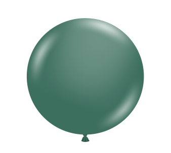 24" Latex Balloons #23 Tuf-Tex® Evergreen: 25 Count